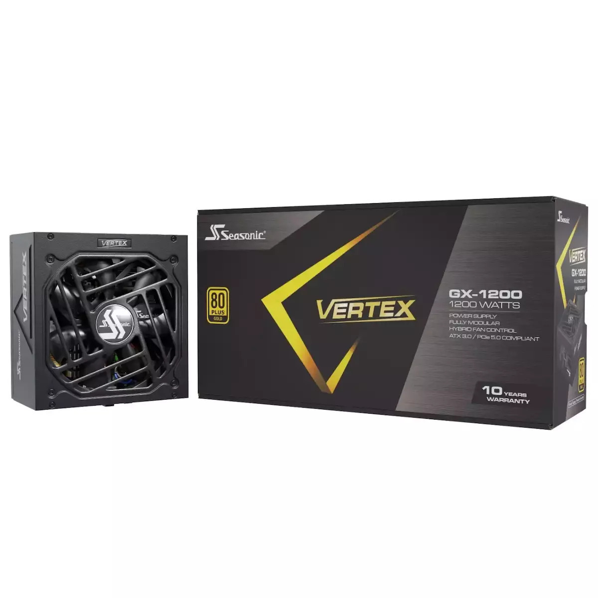 Τροφοδοτικό Υπολογιστή Seasonic VERTEX GX-1200 1200W 20+4 pin ATX Μαύρο