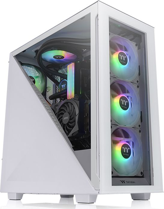 Thermaltake Divider 300 TG Snow ARGB Midi Tower Λευκός (Άσπρος)