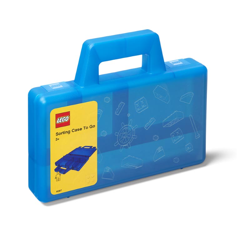 LEGO® ΚΟΥΤΙ ΟΡΓΑΝΩΣΗΣ ΜΠΛΕ TO GO TRANSPARENT - 40870002