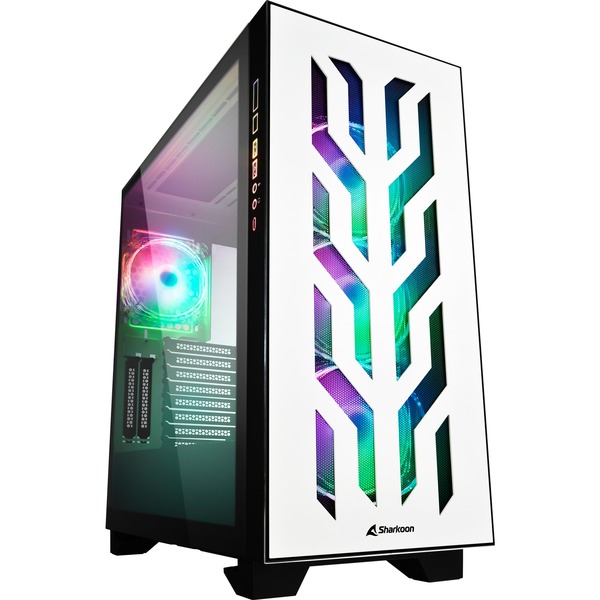 Κουτί Υπολογιστή Sharkoon ELITE SHARK CA300T Tower Λευκό