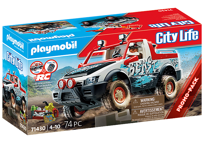 Playmobil City Life 71430 Αγωνιστικό Όχημα 4x4