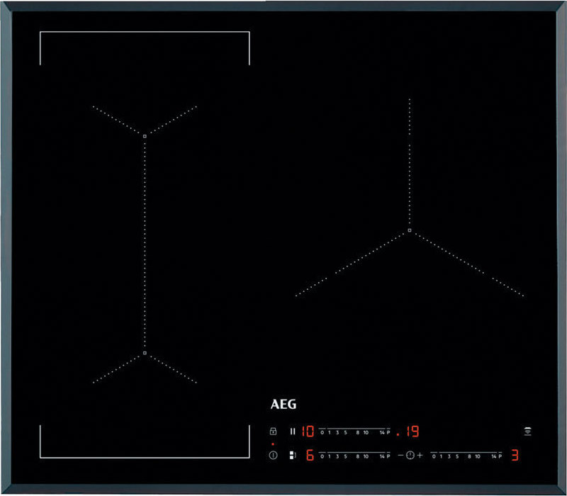 Εστία Αυτόνομη Επαγωγική AEG IKE63441FB με Λειτουργία Κλειδώματος 59x52εκ.