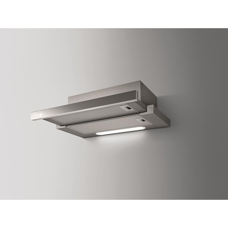 Απορροφητήρας Turboair LX/GRIX/F/90 Συρόμενος 90cm Inox 650 m³/h