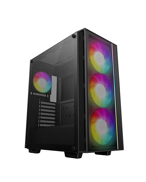 Κουτί Υπολογιστή DeepCool MATREXX 55 Mesh V4 C Μαύρο Tempered Glass