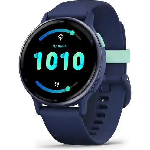 Garmin vivoactive 5 42mm Αδιάβροχο Smartwatch με Παλμογράφο (Royal Blue)