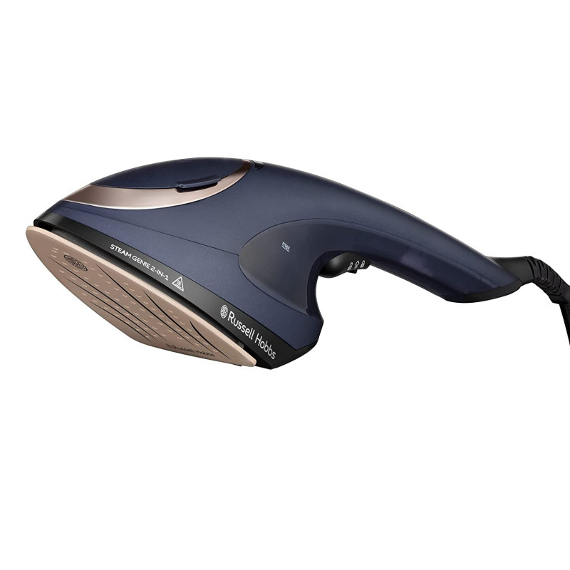 Ατμοκαθαριστής Ρούχων Χειρός Russell Hobbs 28370-56 Steam Genie 2in1 1700W με Δοχείο Μπλε