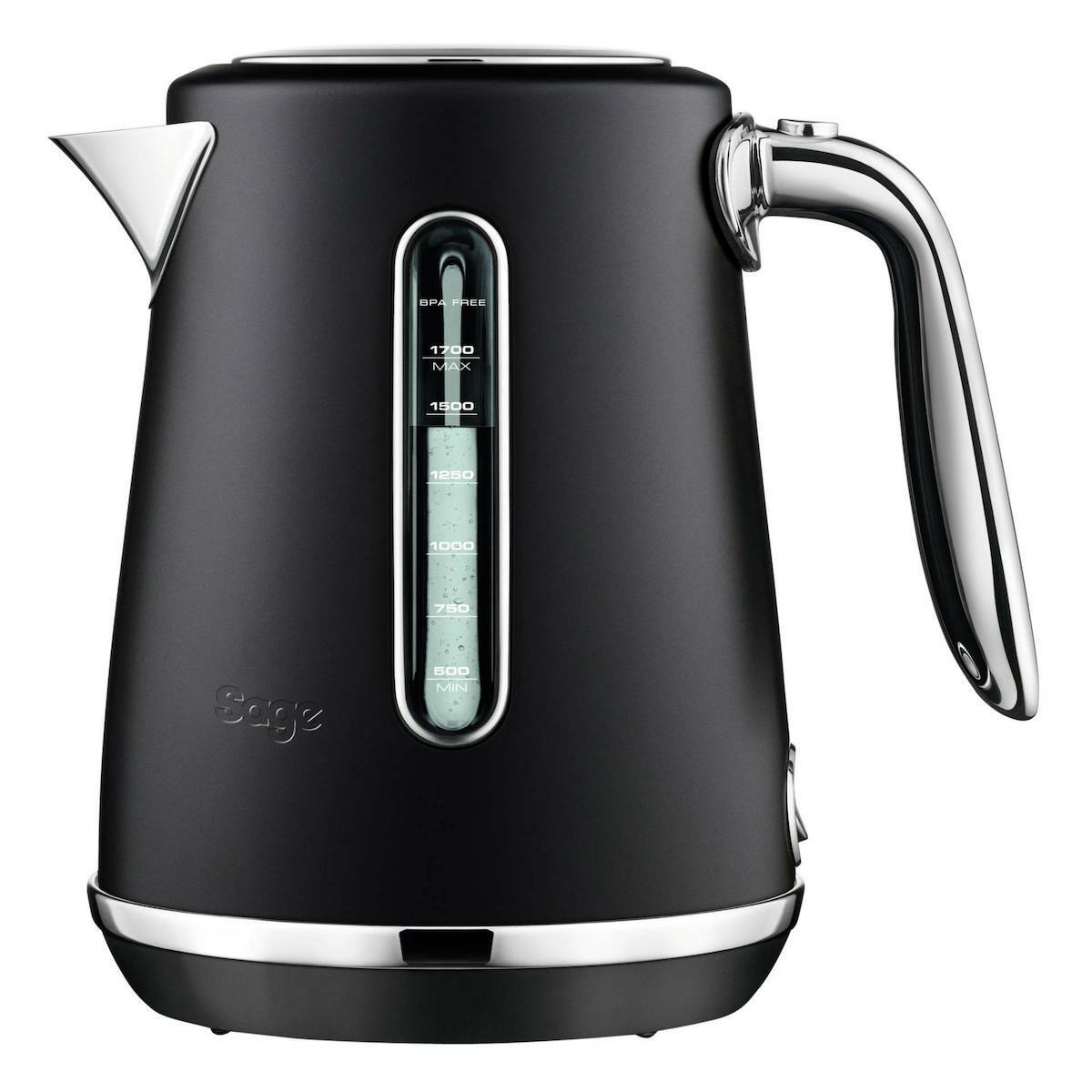 Βραστήρας Sage the Soft Top Luxe electric kettle 1.7 L 2400 W Black Stainless steel