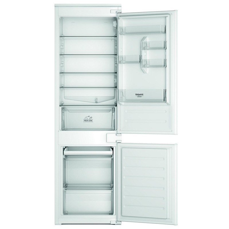 Ψυγειοκαταψύκτης Εντοιχιζόμενος Hotpoint-Ariston HAC18D041A1 268lt E Υ177xΠ54xΒ54.5cm