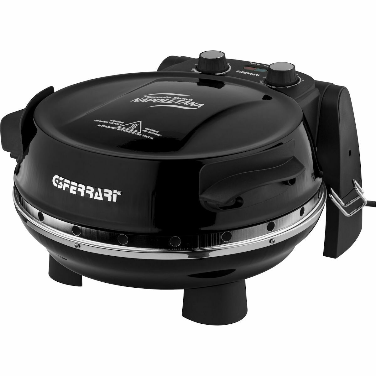 G3Ferrari Napoletana Pizza G10032 Παρασκευαστής Πίτσας 1200W Μαύρος
