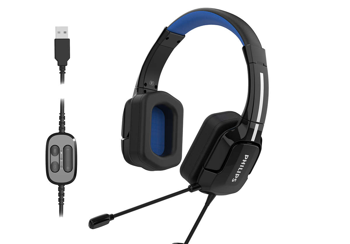 Philips 4000 series TAGH401BL/00 ακουστικό κεφαλής & ακουστικό κεφαλής με μικρόφωνο Ακουστικά (Ενσύρματα)
