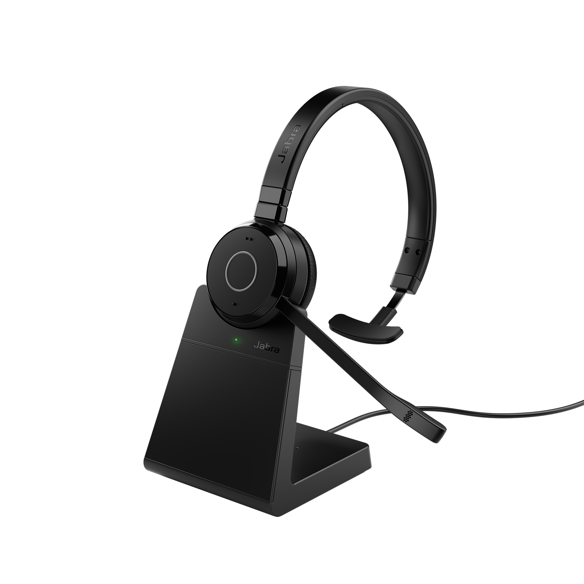 Jabra Evolve 65 TE Ακουστικά Ενσύρματo & Ασύρματo Head-band Τηλεφωνικό κέντρο USB Τύπου-A Bluetooth Βάση φόρτιση