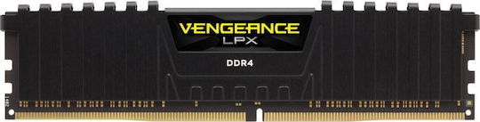 Corsair Vengeance LPX 16GB DDR4 RAM με Ταχύτητα 3000 για Desktop (CMK16GX4M1D3000C16)