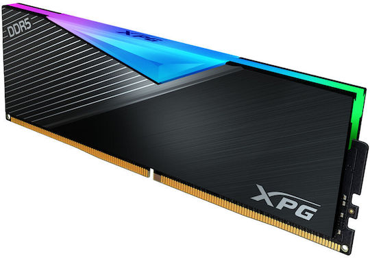 Adata XPG Lancer RGB 16GB DDR5 RAM με Ταχύτητα 6000 για Desktop (AX5U6000C3016GCLARBK)