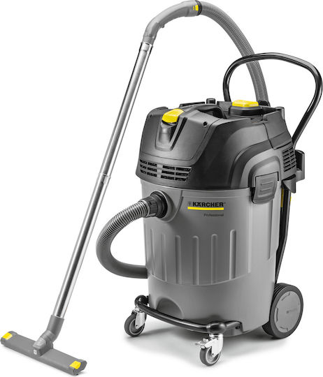 Karcher NT 65/2 Ap Σκούπα Υγρών / Στερεών 2760W με Πλαστικό Κάδο 65lt