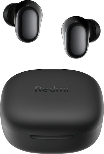 Xiaomi Redmi Buds 6 Play Bluetooth Handsfree Ακουστικά με Θήκη Φόρτισης Μαύρα