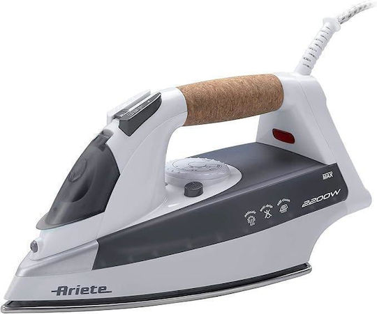 Ariete 6232/00 Ατμοσίδερο Πλάκα από ανοξείδωτο ατσάλι 2200 W Γκρι