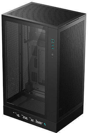 Deepcool CH270 Digital Mini Tower Κουτί Υπολογιστή με Πλαϊνό Παράθυρο Μαύρο R-CH270-BKNDM0-G-1