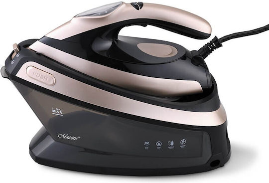 MAESTRO MR-320C Steam Station 2400 W 1.5 L Ceramic Soleplate Black,Gold