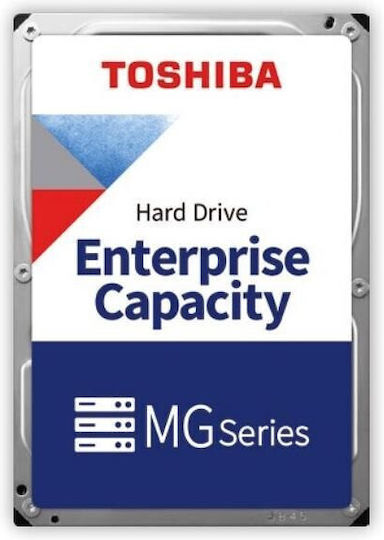 Toshiba MG09 16TB HDD Σκληρός Δίσκος 3.5" SATA III 7200rpm με 512MB Cache για NAS MG09ACA16TE