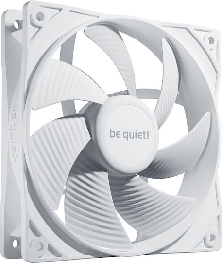 Be Quiet Pure Wings 3 Case Fan 120mm με Σύνδεση 4-Pin PWM Λευκό