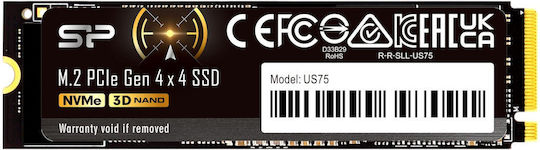 Silicon Power US75 SSD 1TB M.2 NVMe PCI Express 4.0 SP01KGBP44US7505