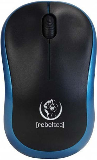 Rebeltec Meteor Ασύρματο Ποντίκι Μπλε