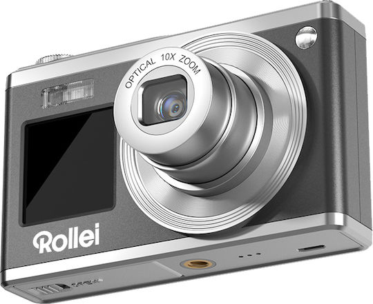 Rollei Compactline 10x Compact Φωτογραφική Μηχανή 20MP Ζουμ 10x 2.8" Μαύρη