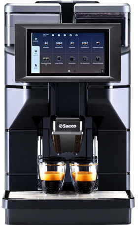 Saeco Magic B2 Αυτόματη Μηχανή Espresso 1300W Πίεσης 15bar με Μύλο Άλεσης Ασημί