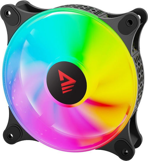 Savio Blast Case Fan 120mm με ARGB Φωτισμό και Σύνδεση 4-Pin PWM (1 ΤΕΜΑΧΙΟ)