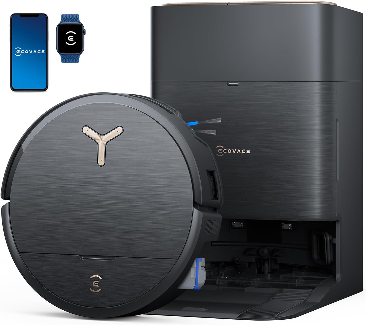 Ecovacs Deebot X9 Pro Omni Σκούπα Ρομπότ 0.22 L Combi Black
