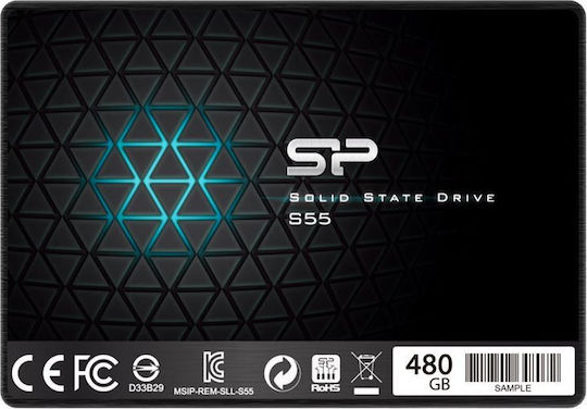 Silicon Power Slim S55 SSD 480GB 2.5'' SATA III SP480GBSS3S55S25