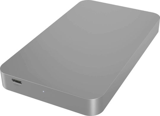 Icy Box IB-247-C31 Θήκη Σκληρού Δίσκου 2.5" SATA III, USB 3.1 Type-C Ασημί IB-247-C31