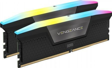 Corsair Vengeance RGB 32GB DDR5 RAM (2x16GB) 5600 (CMH32GX5M2B5600C40K)