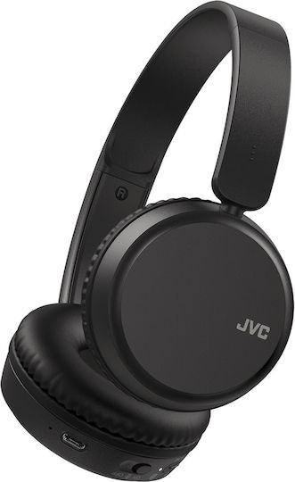 JVC HA-S36W Ασύρματα Bluetooth On Ear Ακουστικά με 35 ώρες Λειτουργίας Μαύρα