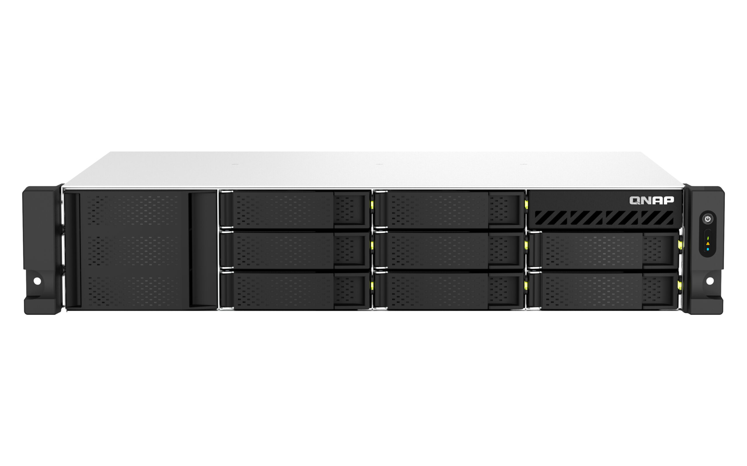 QNap TS-864EU-RP-8G NAS Rack με 8 θέσεις για M.2/SSD και 2 θύρες Ethernet