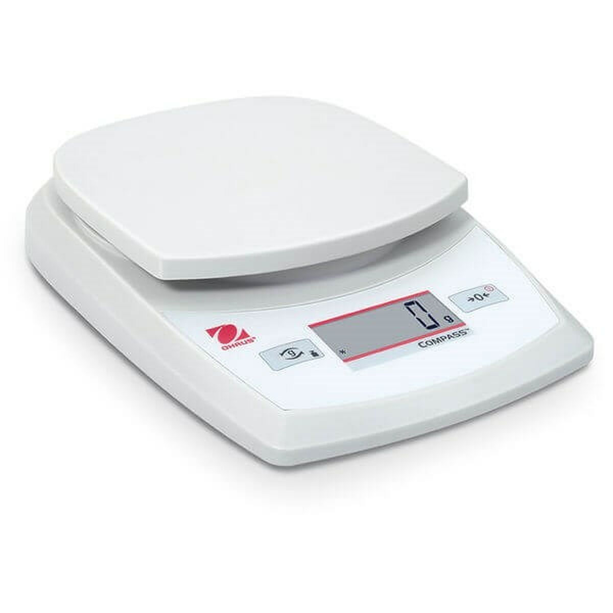 Ohaus CR2200 Ψηφιακή Ζυγαριά Κουζίνας 1gr/2.2kg Λευκή