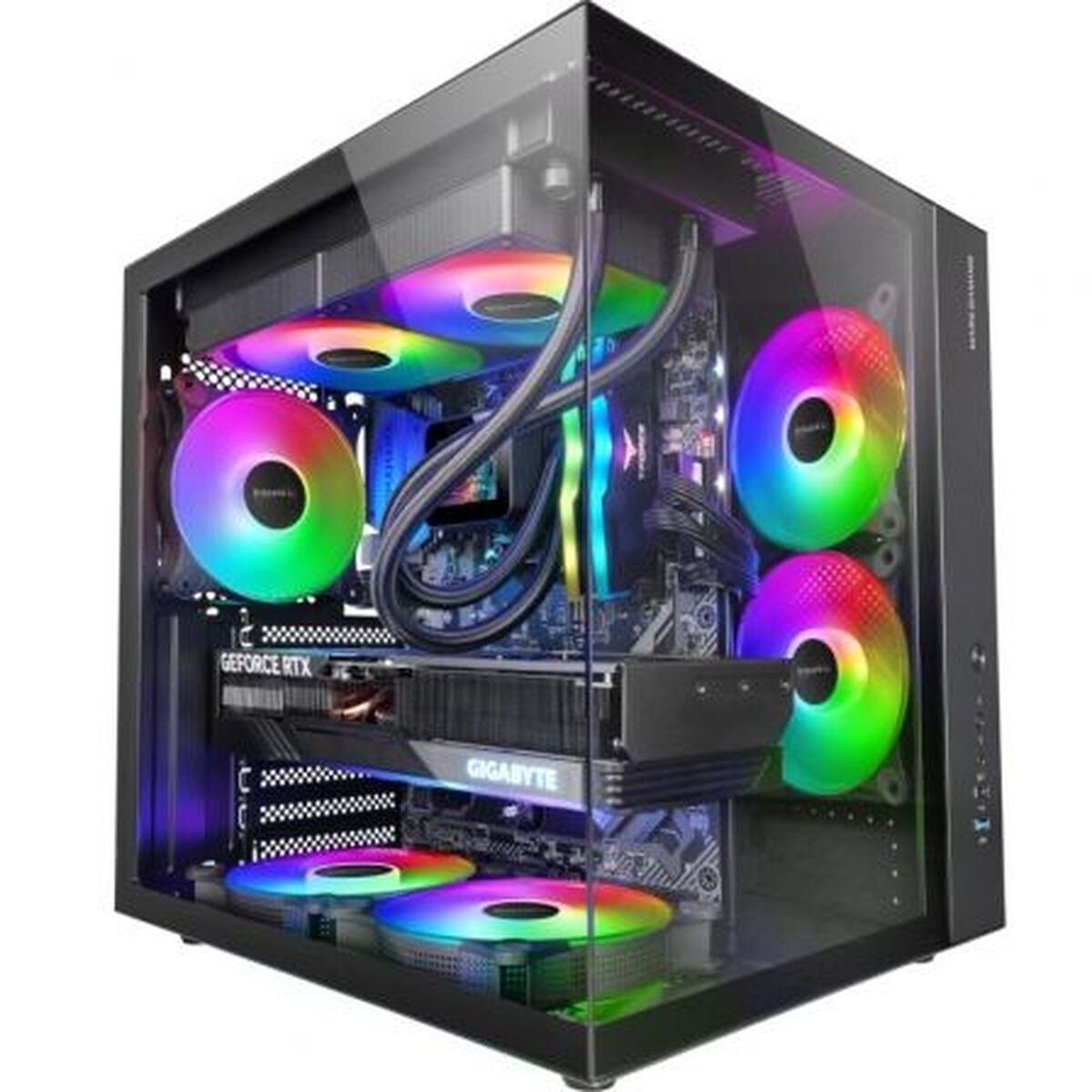 Tacens Mars Gaming MCV-ONE Midi Tower Μαύρο