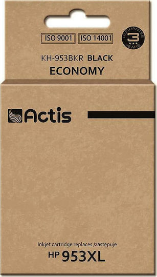 Actis KH-953BKR ink (replacement for HP 953XL L0S70AE; Standard; 50 ml; black)- New Chip