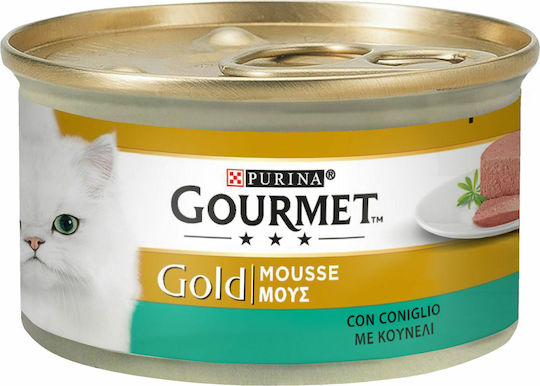 GOURMET Gold Rabbit - wet cat food - 85g