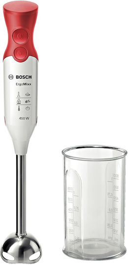 Bosch MSM64110 blender Immersion blender 450 W Red, White