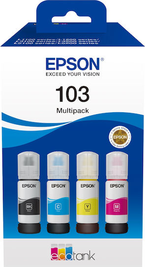 Epson C13T00S64A ink cartridge 4 pc(s) Original Black, Cyan, Magenta, Yellow
