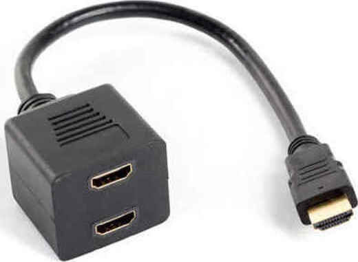 Lanberg AD-0019-BK video splitter HDMI 2x HDMI