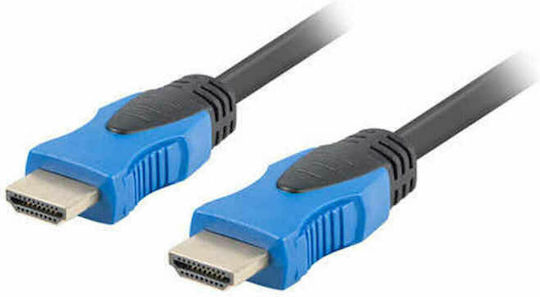 Lanberg CA-HDMI-20CU-0010-BK HDMI cable 1m HDMI Type A (Standard) Black