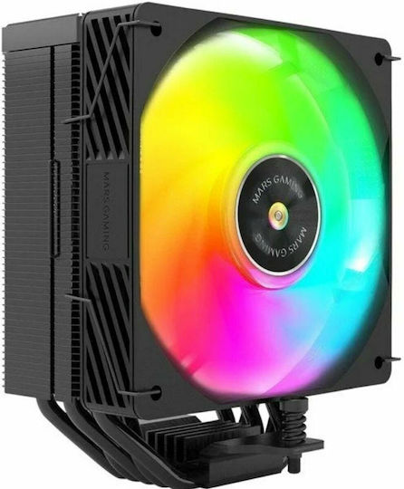 Mars Gaming MCPUX5ARGB Ψύκτρα Επεξεργαστή για Socket AM4/AM5/1200/115x/1700